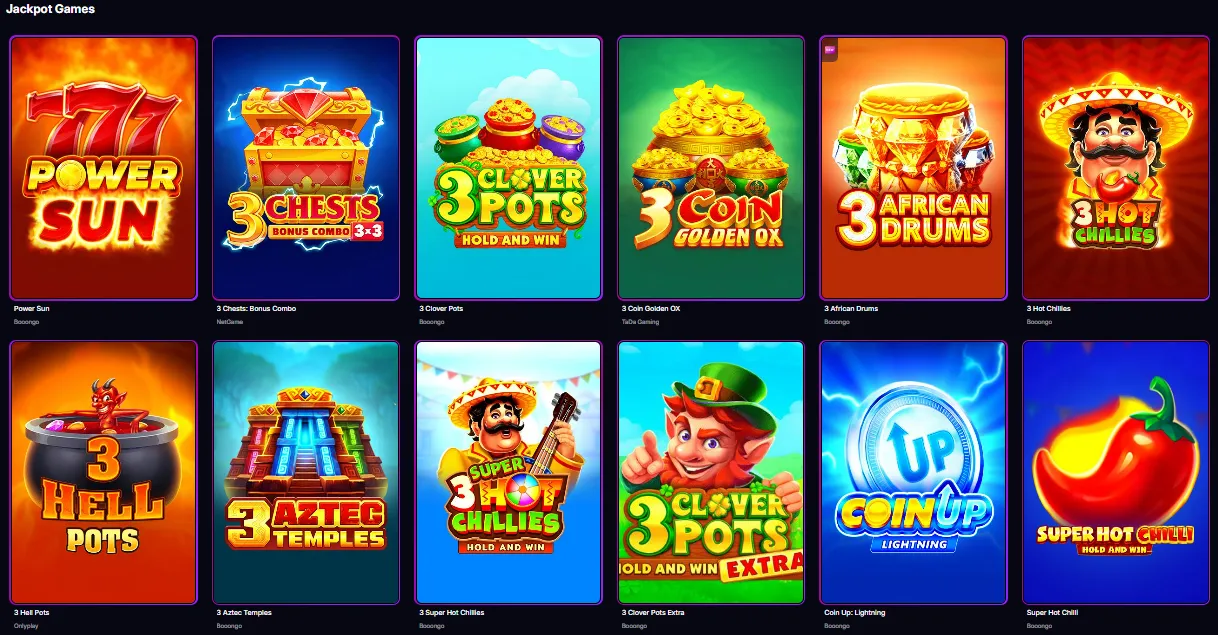 winolympia casino jackpot